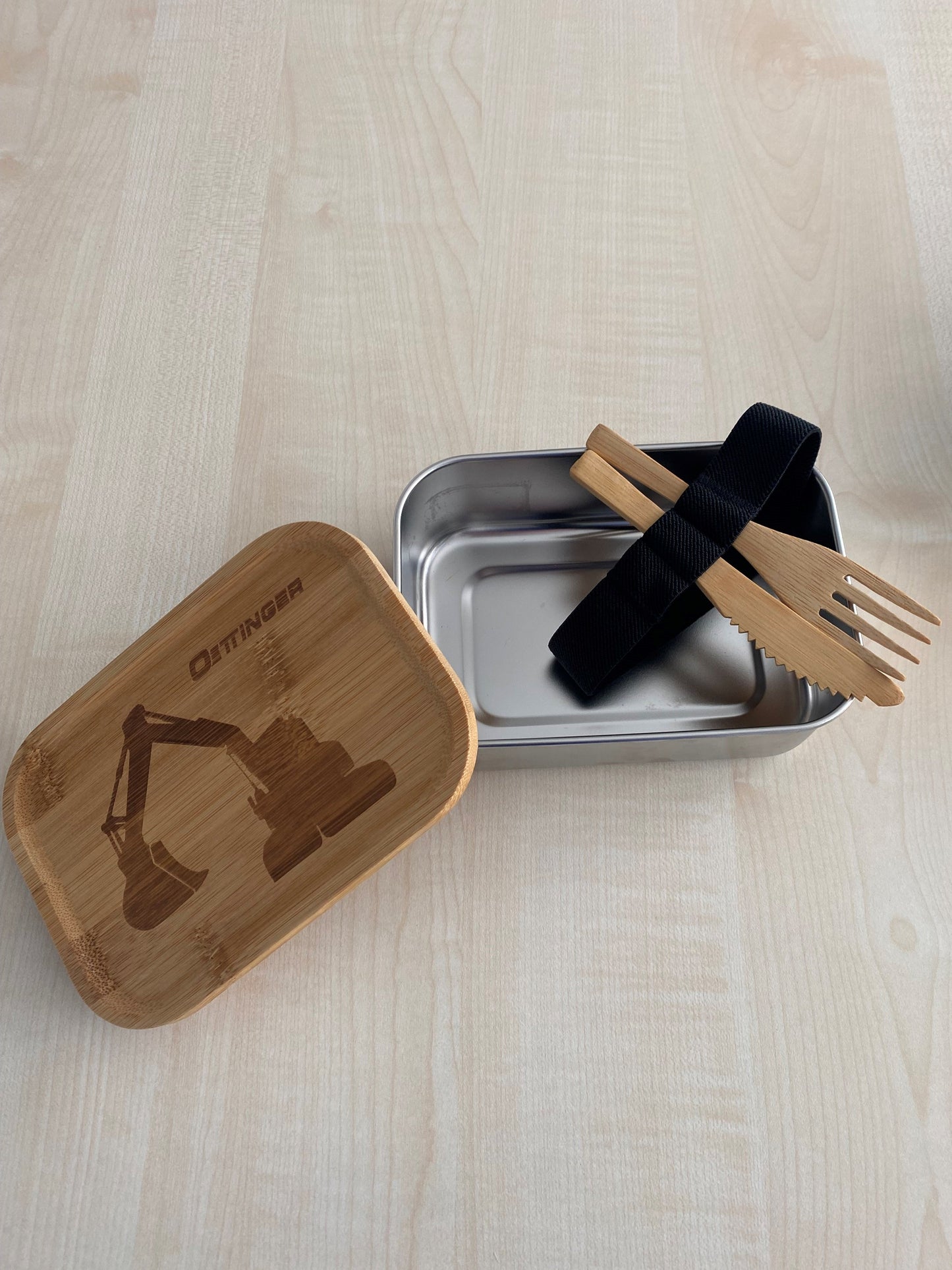 "Oettinger" Lunchbox Edelstahl 600ml